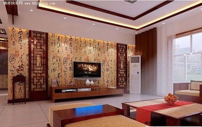 中式電視背景墻裝修完全指南 從設計理念到房地產增值